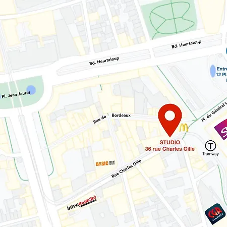 Avec Balcon & Parking Gratuit - Gare *