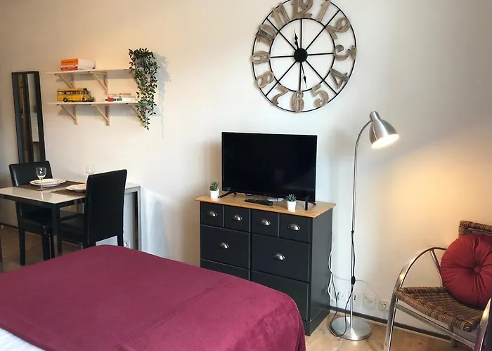 Lägenhet Avec Balcon & Parking Gratuit - Gare *